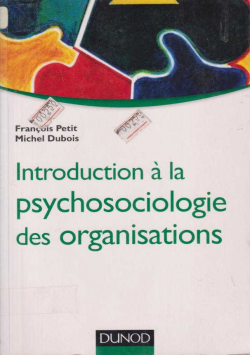 Introduction à la psychosociologie des organisations