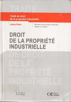 DROIT DE LA PROPRIETE INDUSTRIELLE
