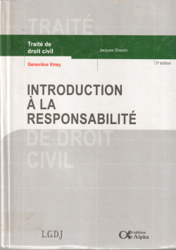 INTRODUCTION A LA RESPONSABILITE