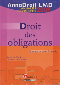 DROIT DES OBLIGATIONS