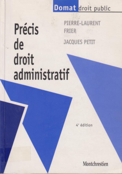 PRECIS DE DROIT ADMINISTRATIF