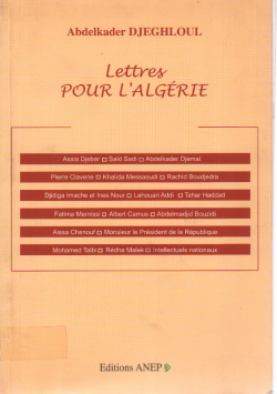 Lettres pour l'Algerie