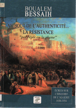 AU BOUT DE L'AUTHENTICITE ... LA RESISTANCE