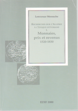 RECHERCHES SUR L'ALGERIE A L'EPOQUE OTTOMANE 1