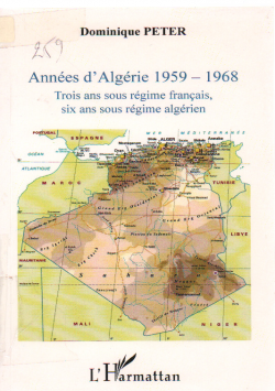 Années d'Algérie 1959 - 1968