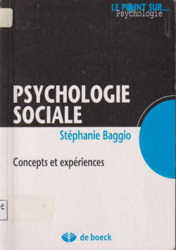 PSYCHOLOGIE SOCIALE