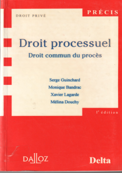 DROIT PROCESSUEL DROIT COMMUN DU PROCES