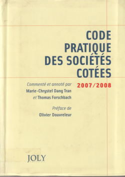 CODE PRATIQUE DES SOCIETES COTEES
