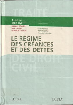 LE REGIME DES CREANCES ET DES DETTES