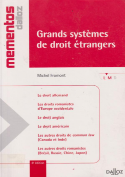 GRANDS SYSTEMES DE DROIT ETRANGERS