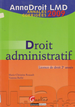 DROIT ADMINISTRATIF